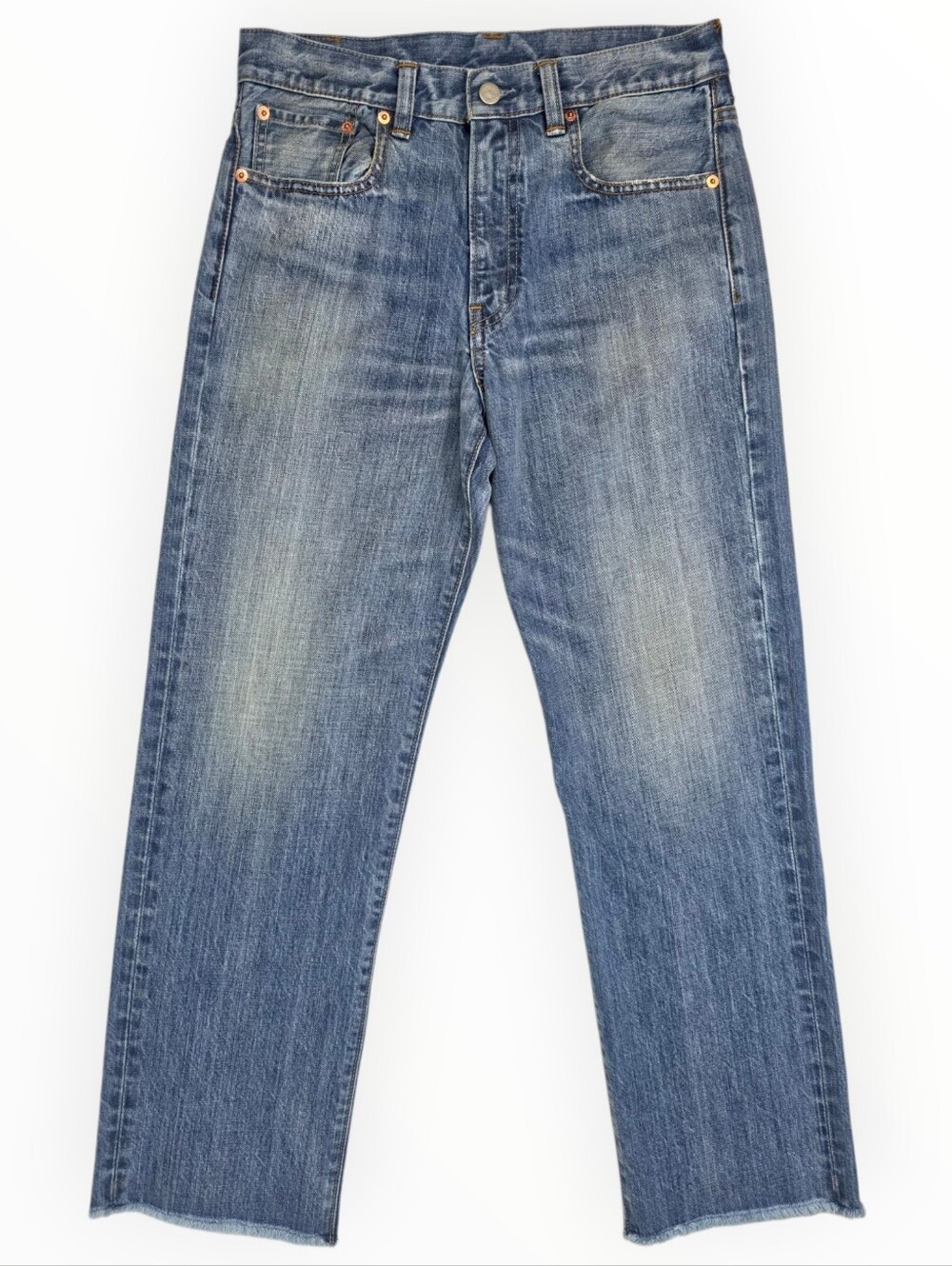 Denimist Lindsay Slim Boyfriend Jeans Size 27 Cropped 100% Cotton Sample